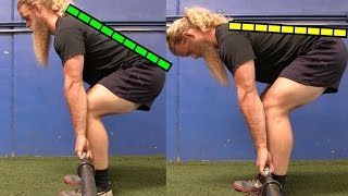 Lift With Your BACK  How To Stiff Leg Deadlift [upl. by Aoh]