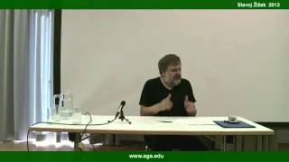 Slavoj Žižek The Function of Fantasy In The Lacanian Real 2012 [upl. by Kulseth]