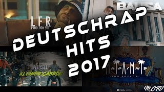 Die 50 BESTEN DEUTSCHRAP HITS 2017 🔥 [upl. by Aleinad]