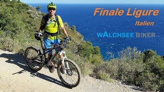 MTBTrails in Finale LigureItalien WALCHSEE BKER [upl. by Lehacim]