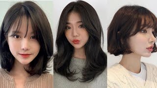 CORTES DE CABELLO MUJER ESTILO COREANO  STYLE ASIAN [upl. by Mintz]