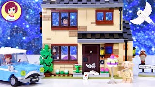 4 Privet Drive  Lego Harry Potter Build amp Review [upl. by Huckaby]