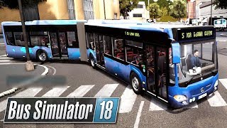 Autobus przegubowy  Bus Simulator 18 11 [upl. by Philbert43]