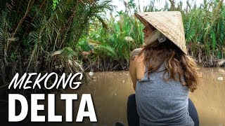 MEKONG DELTA VIETNAM  Saigon Day Trip [upl. by Zanahs]