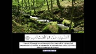 Surah Al Mulk سورة الملك Ustaz nafis yaakub [upl. by Gastineau]