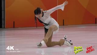 4K Natalia baldizzone morales Mundial Wrg 2019 patinaje Barcelona [upl. by Baler217]