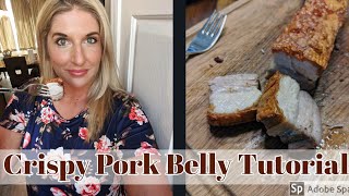 Crispy Pork Belly Tutorial in your oven [upl. by Nov]