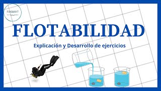 Principio de Flotabilidad  Ejercicios resueltos [upl. by Ymmit]