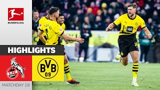 1 FC Köln  Borussia Dortmund 04  Highlights  Matchday 18 – Bundesliga 202324 [upl. by Keely229]