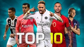 Top 10 Skillful Players in Football 2018 HD [upl. by Susejedesoj]