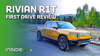 2022 Rivian R1T InsideEVs First Drive Review [upl. by Graehl]