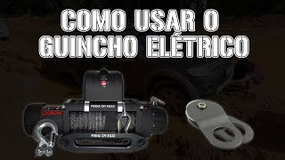 ATOLOU Como desatolar seu carro usando um GUINCHO elétrico [upl. by Nadoj]