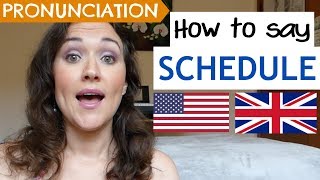 How to Pronounce SCHEDULE US UK amp Australian pronunciation [upl. by Ametaf]