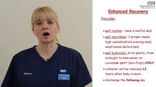 Pre operative Information for Planned Caesarean Birth [upl. by Candie]