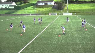 Gaelic Football handpass drill 10 [upl. by Clabo48]