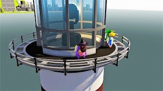 NUEVOS TRAJES Y MAPA  GANG BEASTS  WILLY VS FARGAN VS VEGETTA [upl. by Ellennej639]