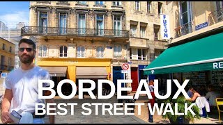 4K Virtual walking video of Bordeaux France 4k I Most beautiful city in France [upl. by Groveman]