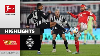 Union Fights Back  Union Berlin  Borussia Mgladbach 31  Highlights  MD 14 – Bundesliga 2324 [upl. by Charin]