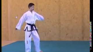 ITF Taekwon Do Patterns  Choong Moo [upl. by Polloch387]