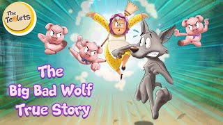 The Big Bad Wolf True Story I Red Riding Hood I Fairy Tales and Bedtime Stories I The Teolets [upl. by Dlnaod]