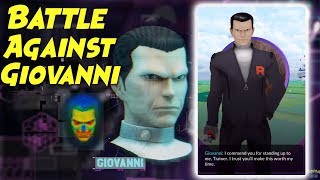 How to Find and Beat Giovanni Team GO Rocket Boss Pokemon GO [upl. by Volney963]