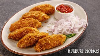 Kurkure Momos Recipe  Crunchy amp Juicy Soya Veg Momo  CookingShooking [upl. by Nocaj]