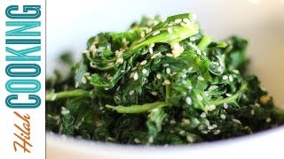 How to Cook Kale  Garlic Kale Recipe  Hilah Cooking [upl. by Yaakov]