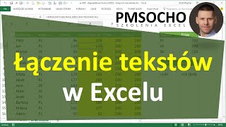 EXCEL  Łączenie tekstów [upl. by Noloc]