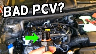 WHAT ARE THE SYMPTOMS OF A BAD PCV VALVE [upl. by Mason]