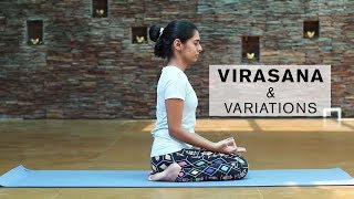 Yoga for Beginners How to do Virasana and its variations [upl. by Unders]