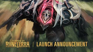 Launch Announcement  Cinematic Trailer  Legends of Runeterra [upl. by Tamsky]