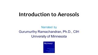 Module 4 Introduction to Aerosols [upl. by Autumn52]