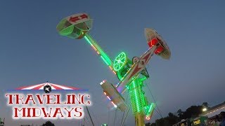 TRAVELING MIDWAYS VLOG RUSS AMUSEMENTS  Hellam Carnival PA [upl. by Oicanata]