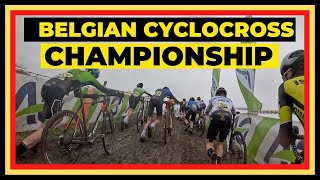 BELGIAN CHAMPIONSHIP CYCLOCROSS  MEULEBEKE  U17 GoPro FOOTAGE [upl. by Shell502]