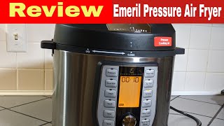 Emeril Lagasse Pressure Cooker Air Fryer  Duet Review Unboxing [upl. by Nnaihs]