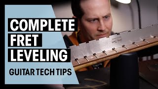 Fret Leveling Special  Guitar Tech Tips  Ep 50  Thomann [upl. by Hollington954]