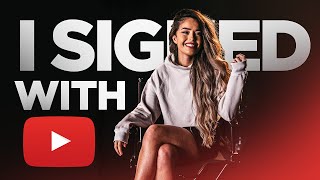 VALKYRAE SIGNS WITH YOUTUBE ANNOUNCEMENT VIDEO [upl. by Mora]