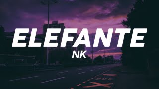 NK  ELEFANTE Lyrics [upl. by Adeehsar]