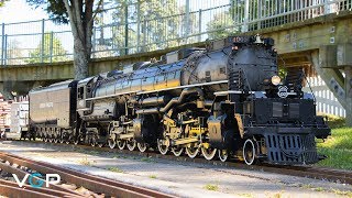 Union Pacific Big Boy 4005 Live Steam 725quot Gauge Locomotive in New Zealand [upl. by Nahtanhoj803]