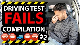 Learner Driver Driving Test Ultimate Epic Fails Compilation 2 2021  Drivers License UK [upl. by Wyatan832]