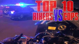 TOP 10 Motorcycle VS Police CHASE Compilation Motorcycles RUNNING From COPS Bike Chase GETAWAY Video [upl. by Nagard611]