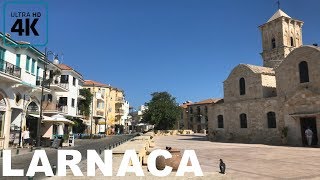 Larnaca Cyprus • Ларнака Кипр ⁴ᴷ [upl. by Nosnah]