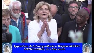 Apparition de la ViergeMarie à Medjugorje le 2 Mai 2018 [upl. by Antin]