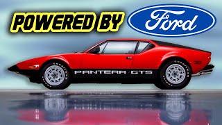 De Tomaso Pantera GTS Italys Ford powered sports car [upl. by Mauldon]