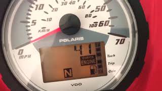 How to find your check engine error code on Polaris sportsman [upl. by Anitsyrhc612]