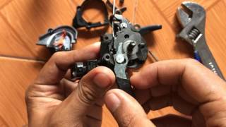 How to Repair or Assemble Shifter Shimano Alivio M4000 [upl. by Carrick]