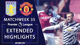 Aston Villa v Manchester United  PREMIER LEAGUE HIGHLIGHTS  5092021  NBC Sports [upl. by Merce]