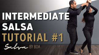 Intermediate Salsa Tutorial  Learn How To Salsa Dance With A Partner  Demetrio amp Nicole [upl. by Llewop178]