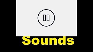 Pause Sound Effects All Sounds [upl. by Nothsa]