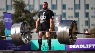 WORLD RECORD Oleksii Novikov Lifts 1185 LBS 18quot Partial Deadlift  2020 [upl. by Oiretule]